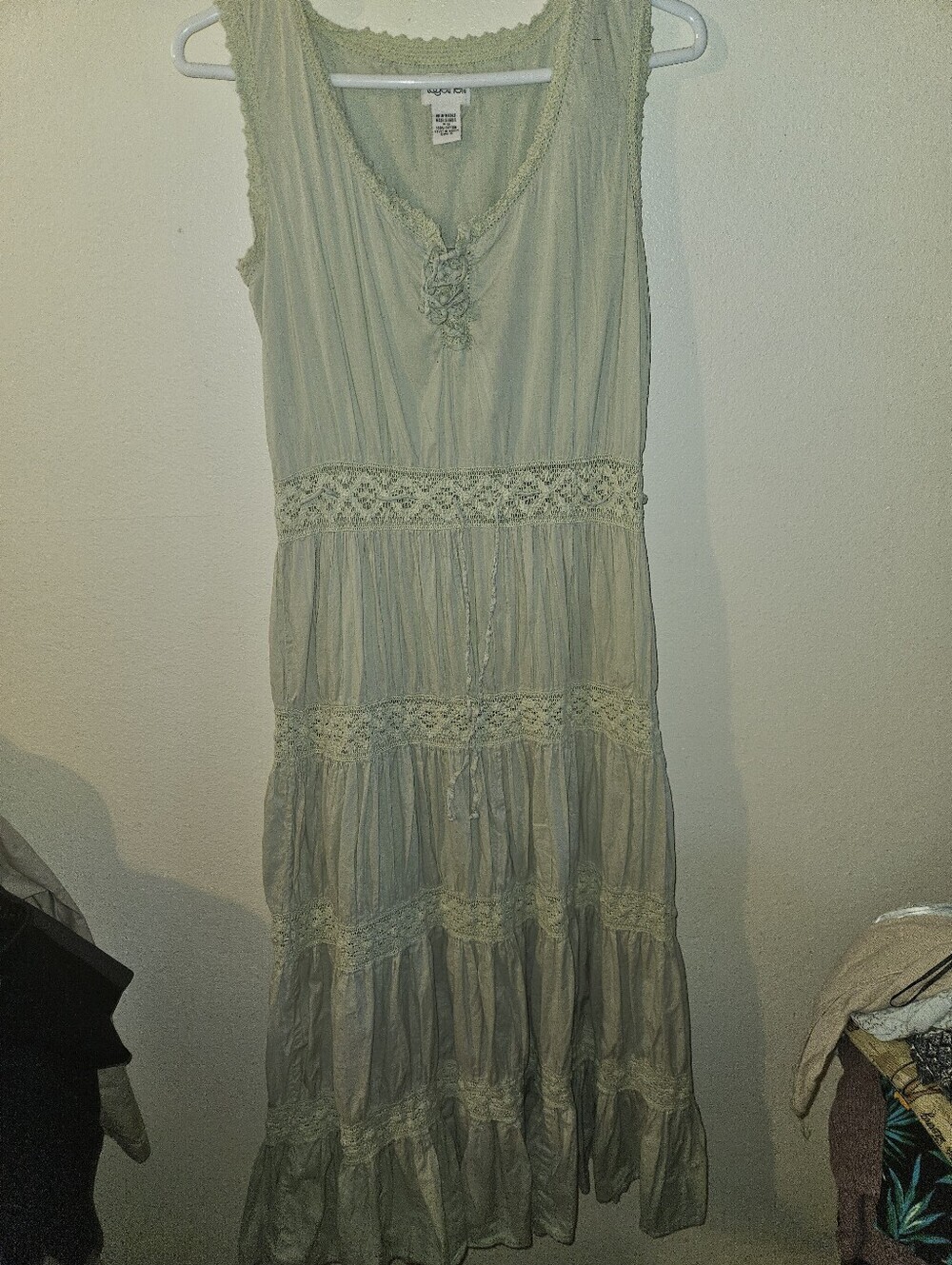 Together Womans Mint Green Maxi Dress Size 8